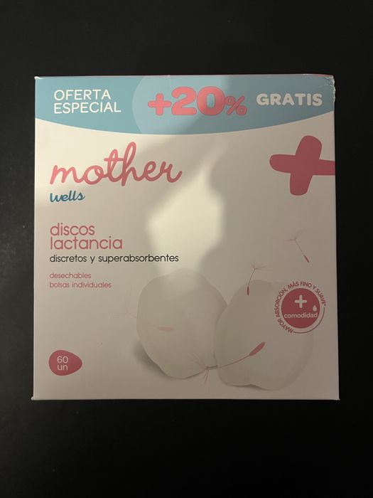 Discos amamentação