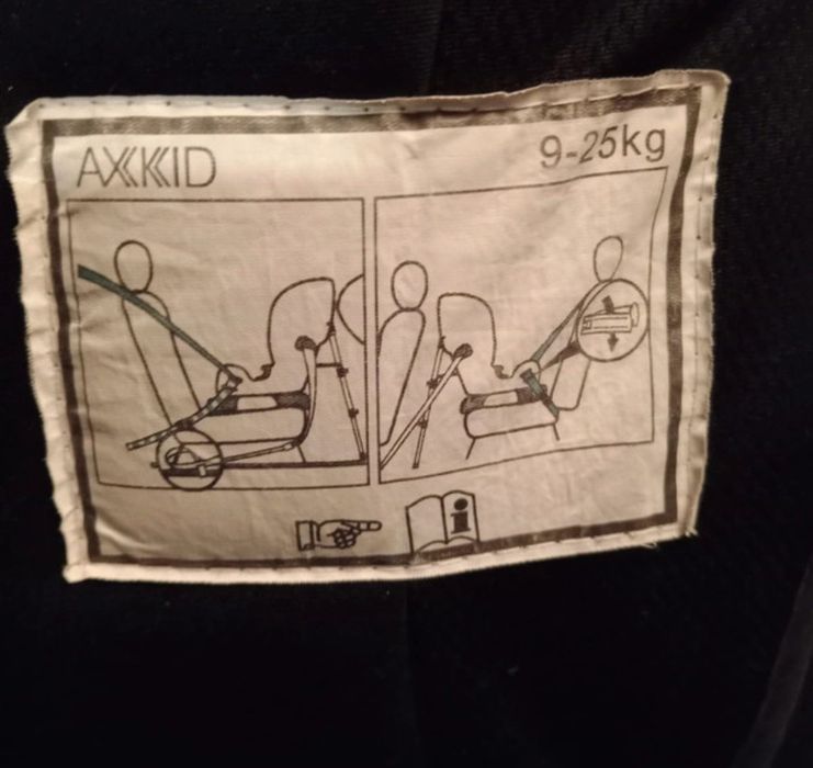 1 Cadeira auto Axkid