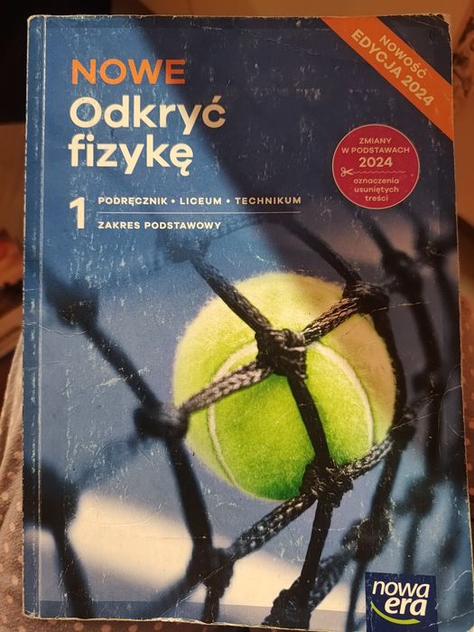Fizyka 1 Nowe odkryć fizykę zakres podstawowy liceum i technikum wyd  2024