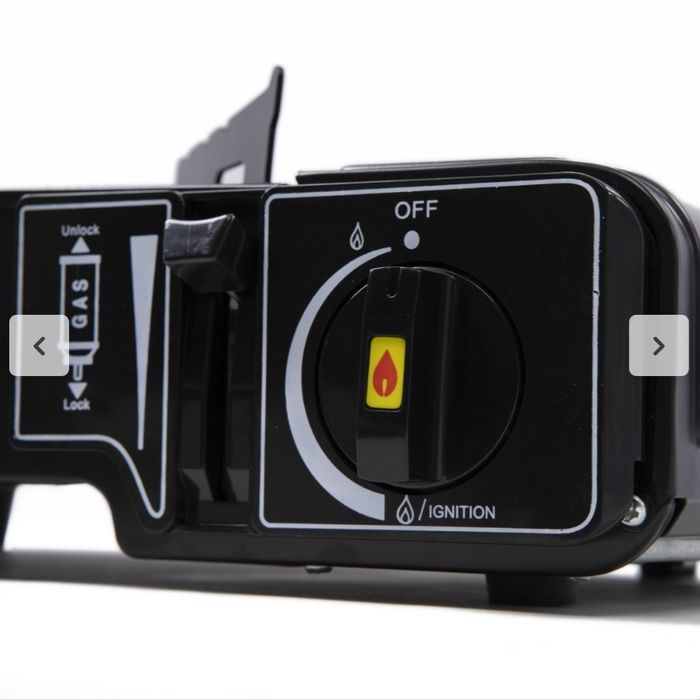 Kit Fogão a gás portátil 1900W Novo + 2 botijas de gás