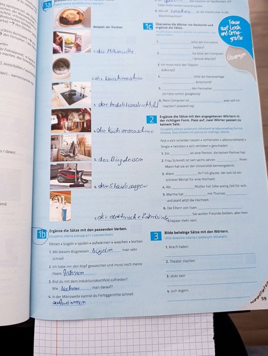 Komplett # 3 Język niemiecki plus dla 4-letnich liceów i 5-letnich techników Książka ćwiczeń NOWE WYDANIE
