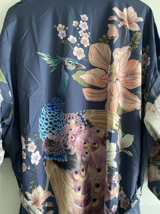 Szlafrok w stylu kimono L