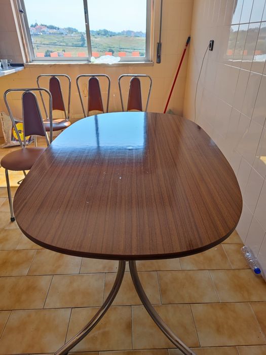 Mesa cozinha com 4 cadeiras