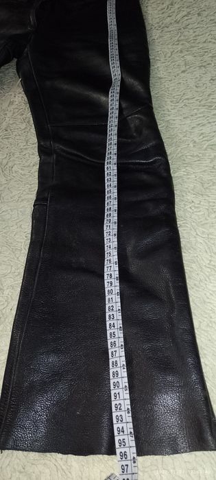 Байкерские с натур,кожи штаны S, обалденные