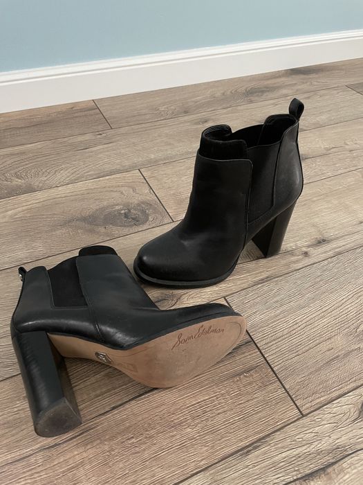 Botki czarne Sam Edelman 38