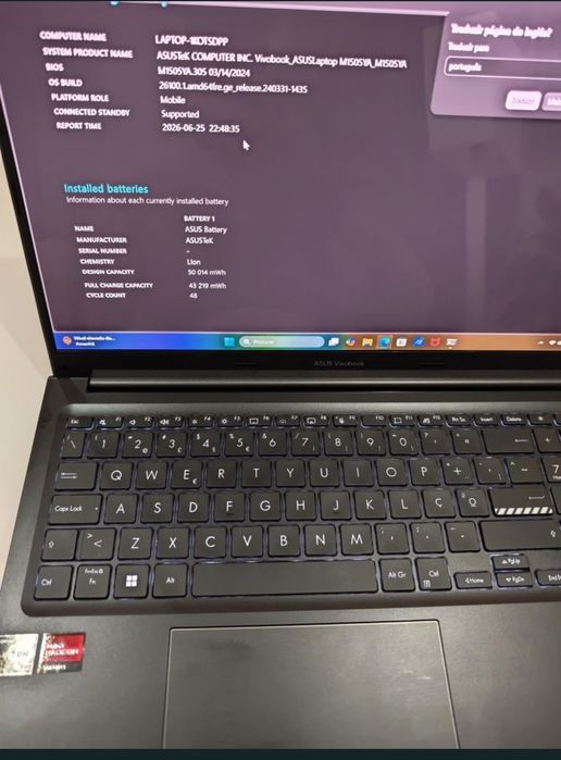 ASUS Vivobook 15 OLED | Ryzen 7 (8 Cores) | 16GB RAM | 512GB SSD |