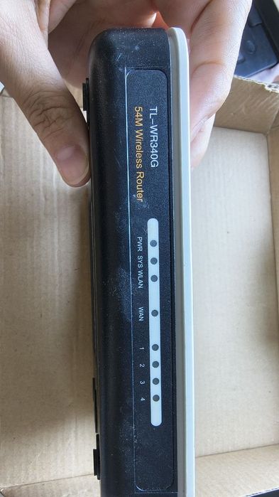 Wi-Fi роутер TP-Link TL-WR340G (54 Mbps)