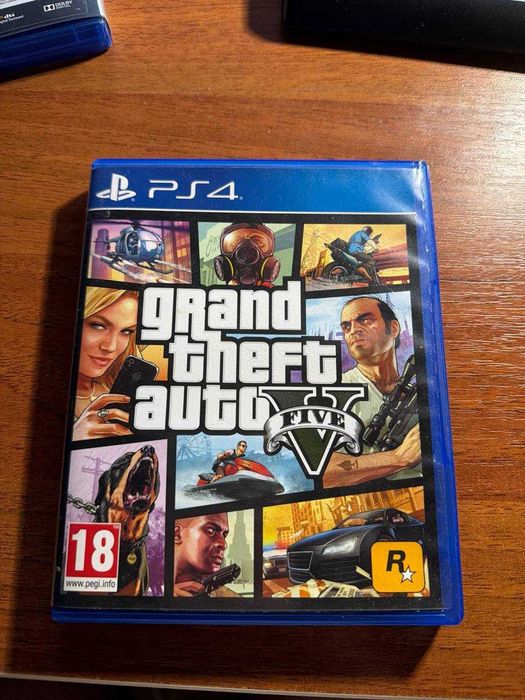 PS4 Игровой диск GTA 5