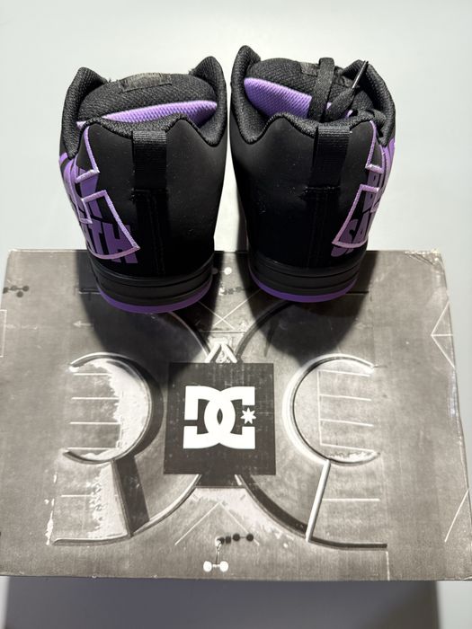 Кроссовки dc shoes court graffik black sabbath дс шуз opium опиум