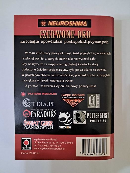 "Czerwone Oko" Neuroshima zbiór opowiadań