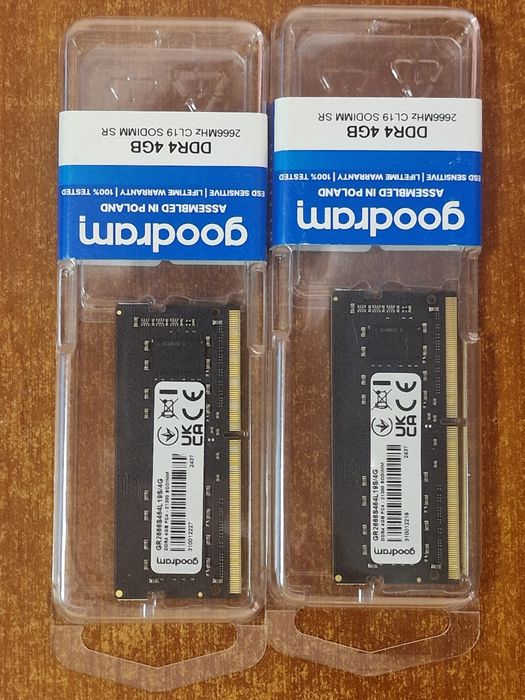 Модуль памяти SO-DIMM 4GB/2666 DDR4 Goodram (GR2666S464L19S/4G)