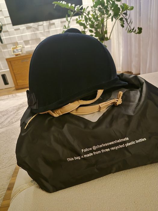 Kask jeździecki Charles Owen Hampton