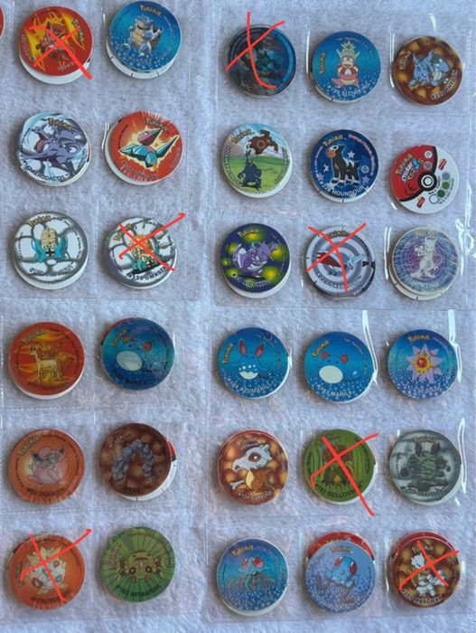 Pokemon tazos, tazos 2, tazos attack 2, tazos 3, voatazos, league.