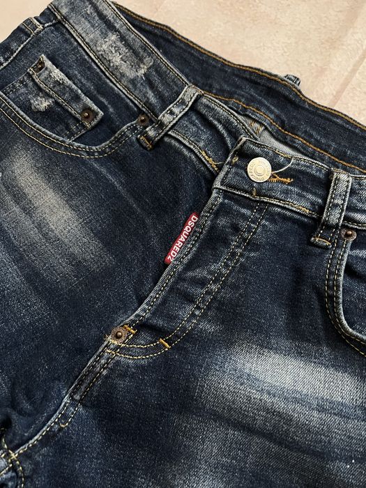 Штаны  DSQUARED2 SLIM FIT дискваред слим фит дрип