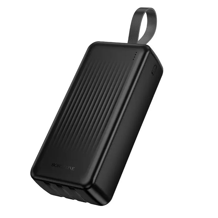Павербанк 30000 mAh повербанк 30000 з кабелями BOROFONE BJ79B повер банк для роутера power bank 30000 купить повербанк ОПТ павербанки оптом