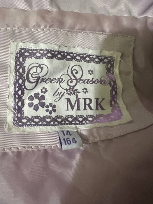 Тренч ніжно рожевий для дівчинки підлітка