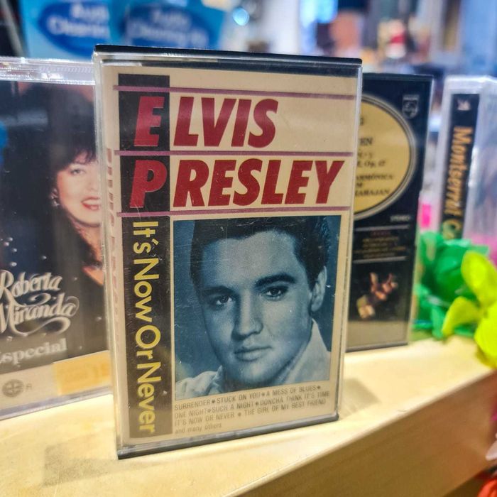Cassete Vintage –Elvis Presley “It’s Now or Never” |SPA/Movieplay 1987