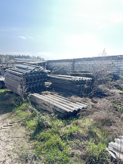 Продам шифер б/у на 8 хвиль