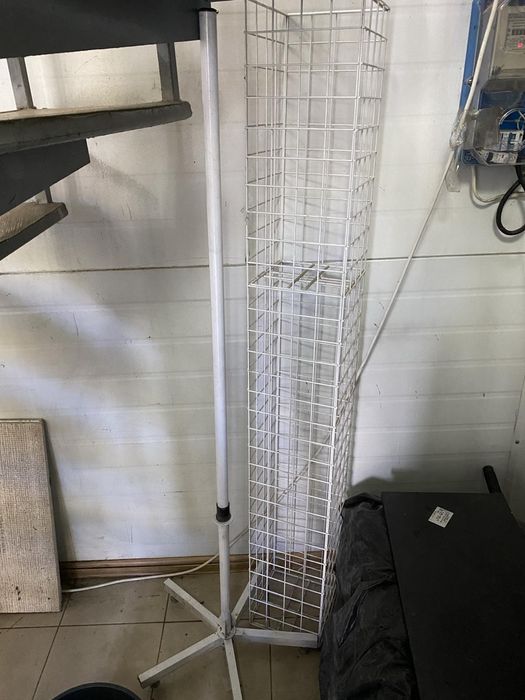 Торгове обладнання сітка стійка вертушка