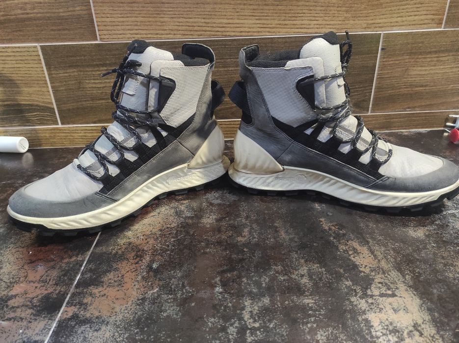 Ботинки ecco кросівки зимні на флісі водонипроникні 42 оригінал