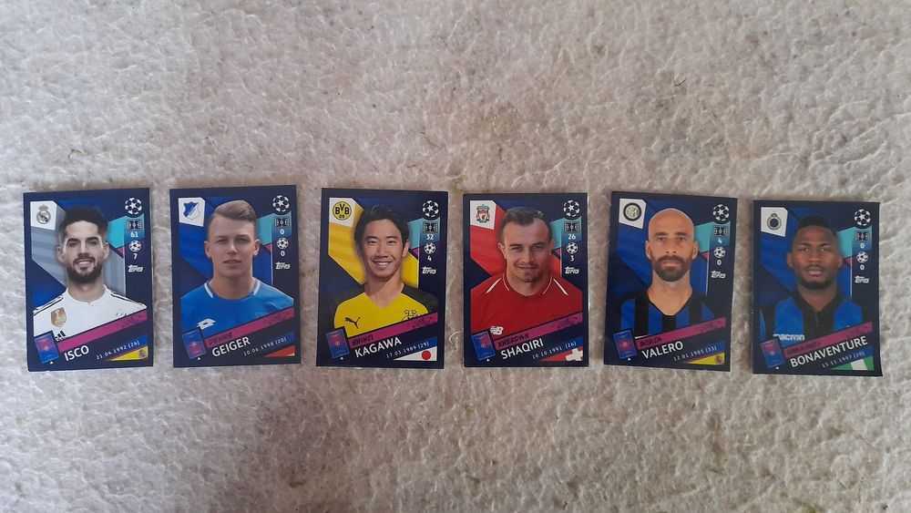 Cromos Topps UEFA Champions League 2016-22