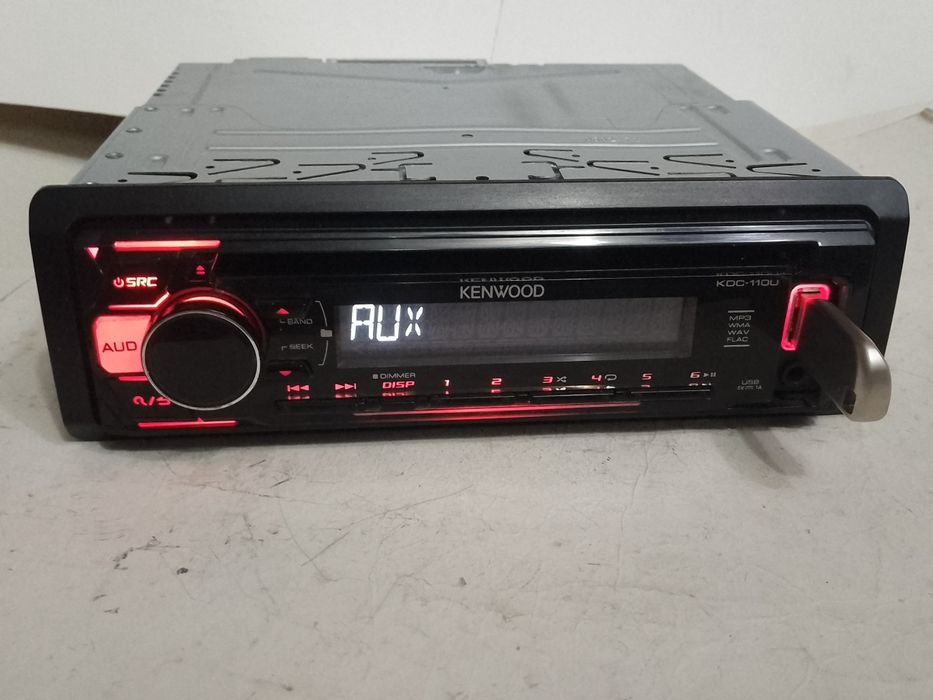 Автомагнітола kenwood kdc-110u із bluetooth audio