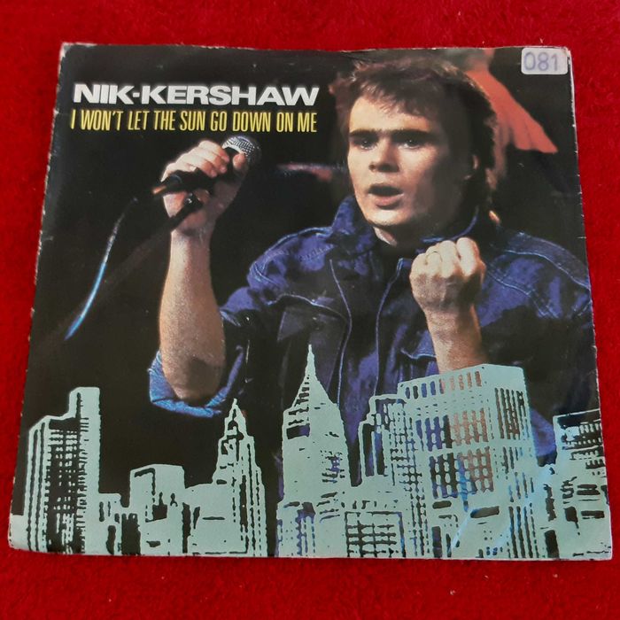 Disco Vinil Single Nik Kershaw - I Won't Let the Sun Go Down on Me / Dark Glasses