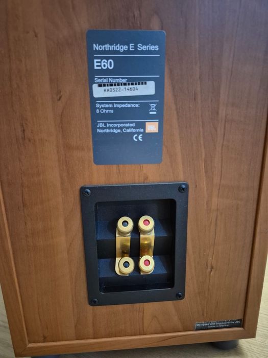 Głośniki JBL E60+Yamaha RX-V671