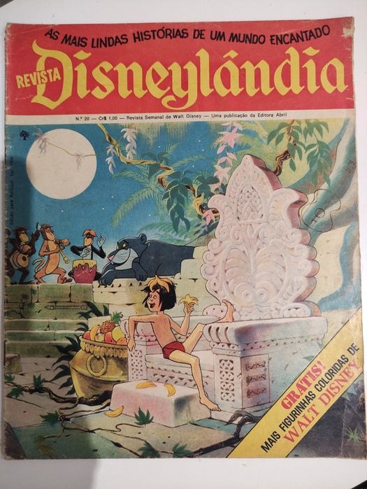 Livros BD Revistas Disneylandia (Raros)