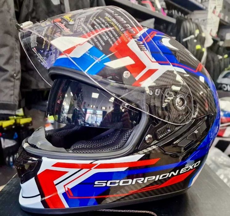 Capacete NOVO Scorpion EXO-1400 EVO II Air (31% Desconto) Tam L-XL