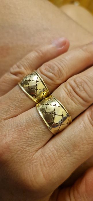 Yes złoty pierścionek 13ka