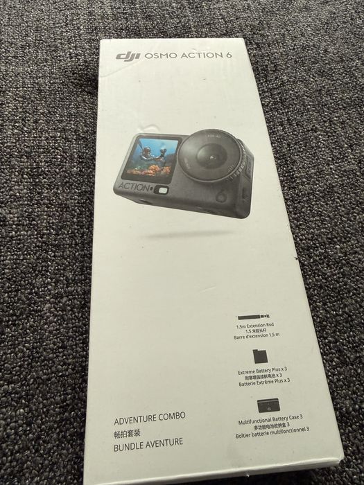Kamera DJI osmo action 6 adventure combo