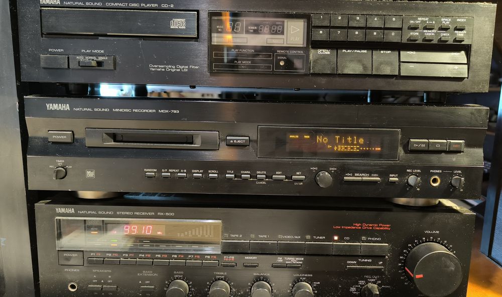 Yamaha MDX-793 mini dysk czarny