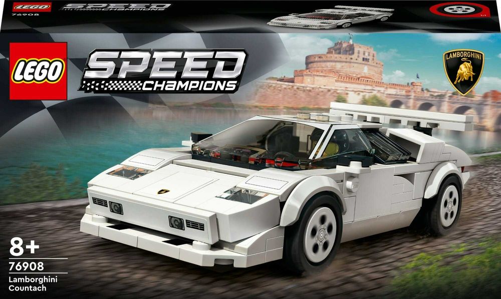 Nowy zestaw LEGO Speed Champions 76908 Lamborghini Countach