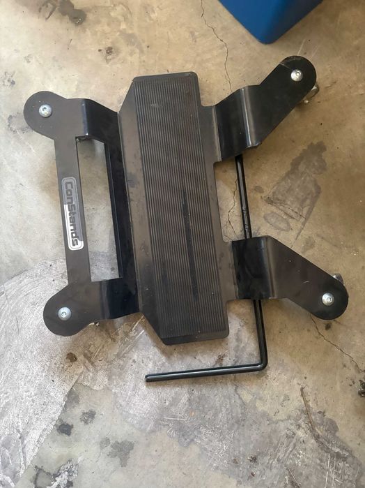 Peana de estacionamento Moto ConStands por cavalete central preto