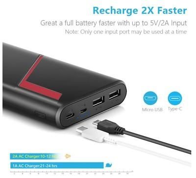 Powerbank EC Technology 26800 mAh czarny