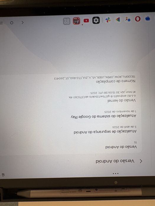 Tablet lenovo como novo