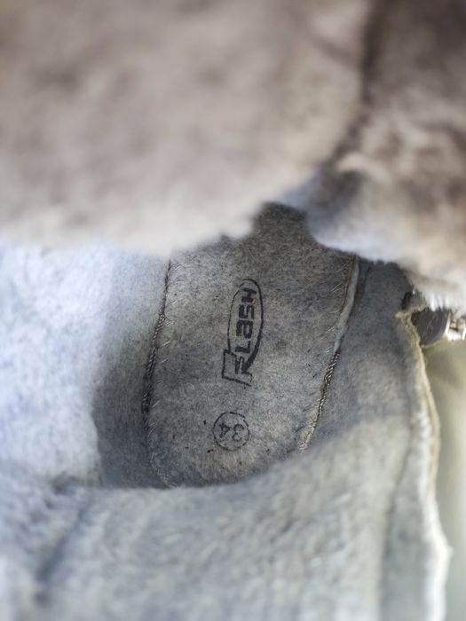 Ботинки зимові дитячі шкіряні