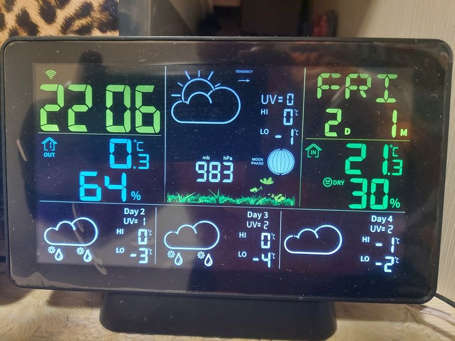 Метеостанція  Tuya Wifi Smart Weather Station