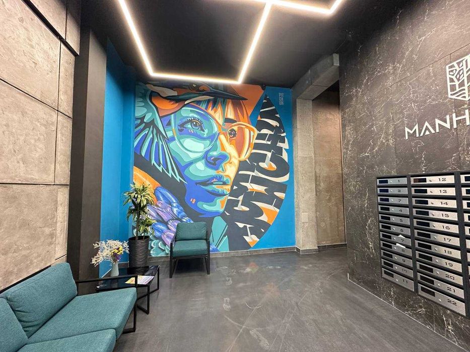 Оренда 1 кімнатна Манхетен!Видова на Озеро!