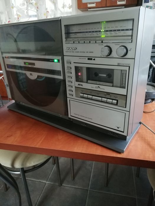 Sharp VZ 3000 gramofon pionowy mini-wieża High-End