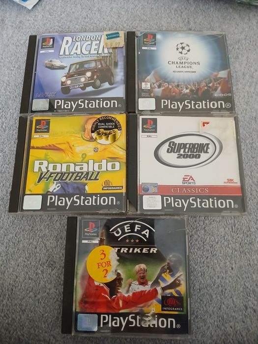 Gry Playstation 1 ps1 zestaw angielskie 3xA