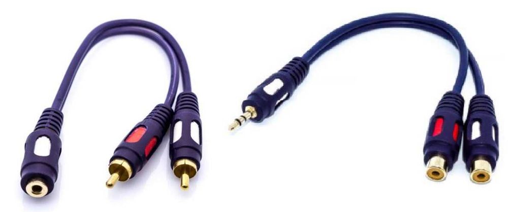 Шнур-переходник аудио DIN5 - Jack - RCA