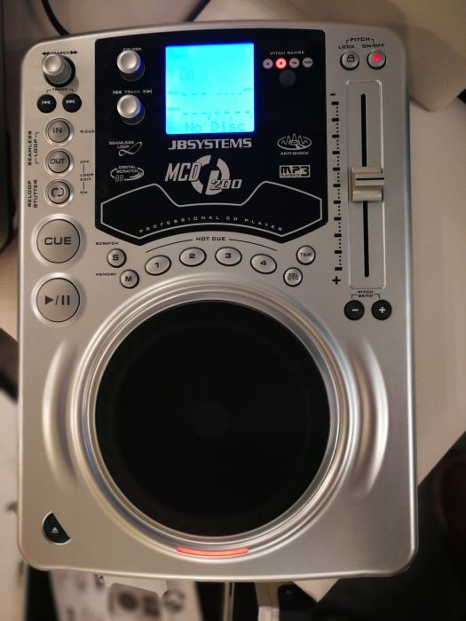 2 CD player JBSystems MCD 200