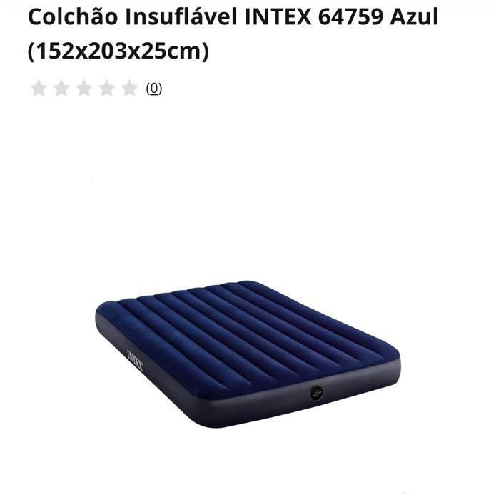 Colchão insuflável intex