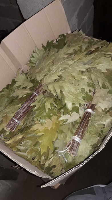 Продам шикарні банні віники, дубовые веники для бани