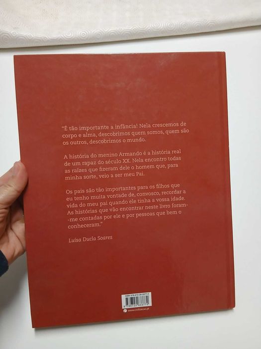 Livro Um Menino Chamado Armando - Luísa Ducla Soares