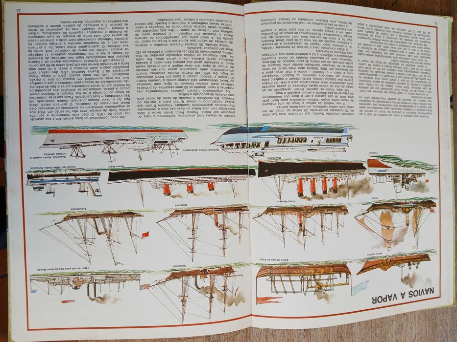 Livro Barcos atraves do Tempos