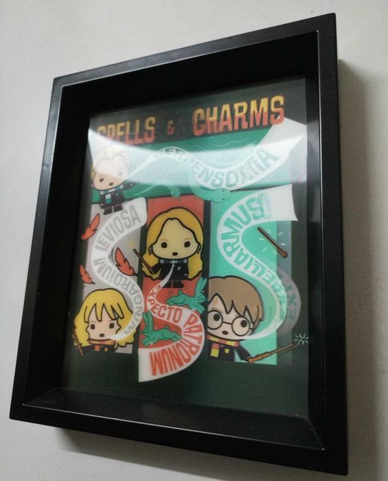 Poster 3D Harry Potter - Kawaii Spells