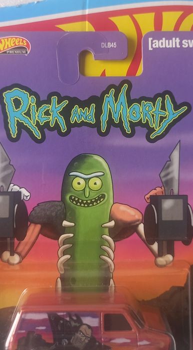 Ford transit super van hot wheels rick and morty